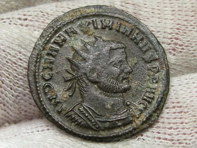 Romano Maximianus 286-310 Anuncio Billon Antoninianus 3.47g, 22mm Rcv 13115. #43