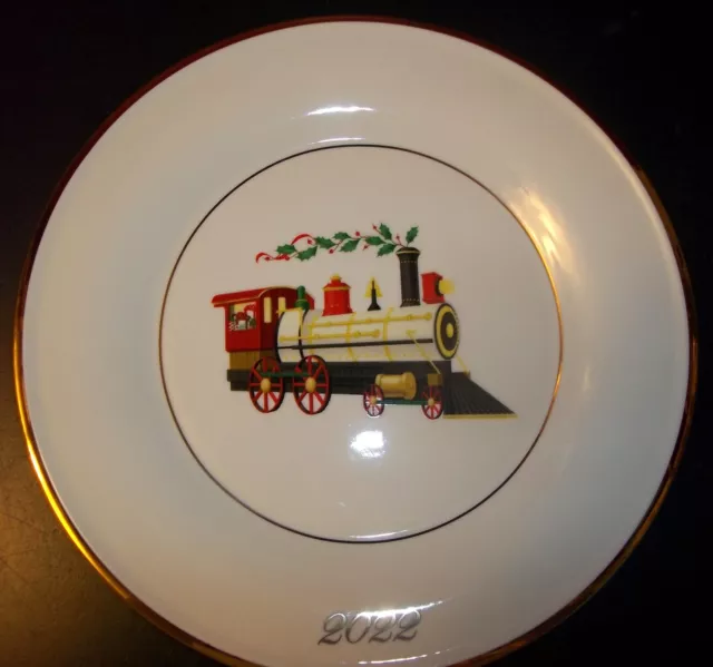 Lenox The Annual Holiday Accent Plate 2022 "Twelfth In Series" NWOB