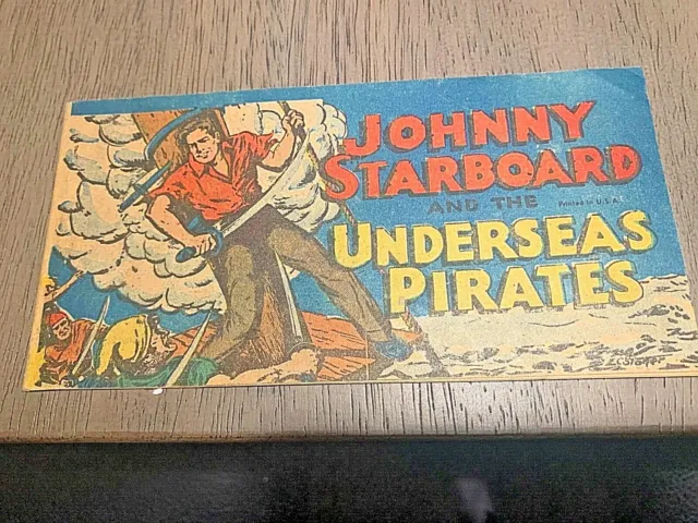 Johnny Starboard & His Undersea Pirates Rare Giveaway Promo Mini Comic Wisco Vf
