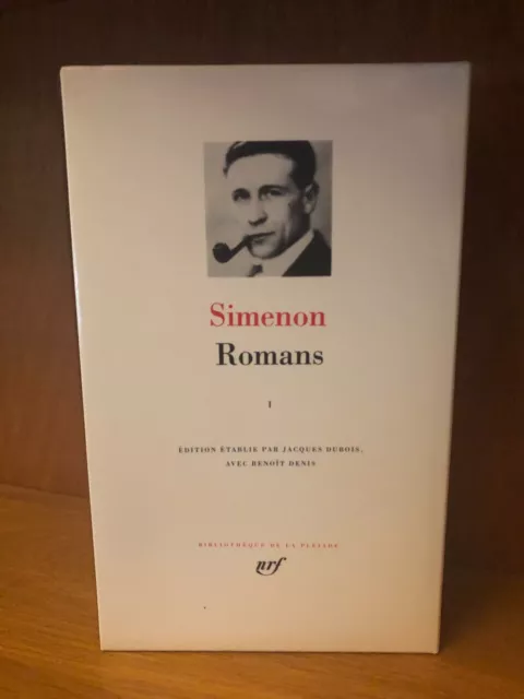 Pléiade - Simenon, Romans, tome 1.