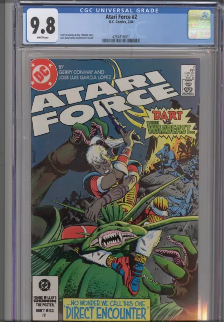 Atari Force #2 CGC 9.8 1984 DC Comics Gerry Conway story