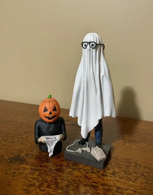 Halloween Michael Myers Ghost Sheet Bobblehead Hot Topic Exclusive Royal Bobbles