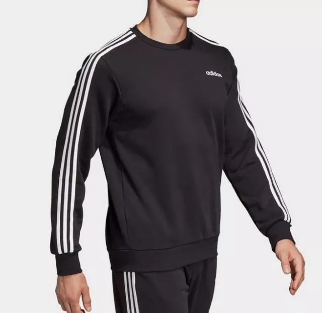 ADIDAS PULLOVER ESSENTIALS 3-STREIFEN SWEATSHIRT Größe  XL