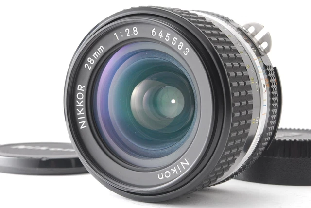 [Near MINT] Nikon Ai-S AiS NIKKOR 28mm f/2.8 MF Wide Angle Lens from Japan