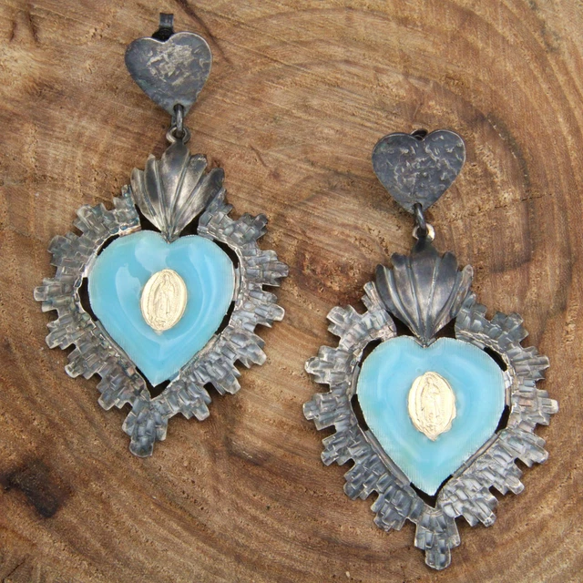 Boucles D'oreilles Pendantes En Argent 925 - Fermoir Papillon (Neuf Sans Emballage)