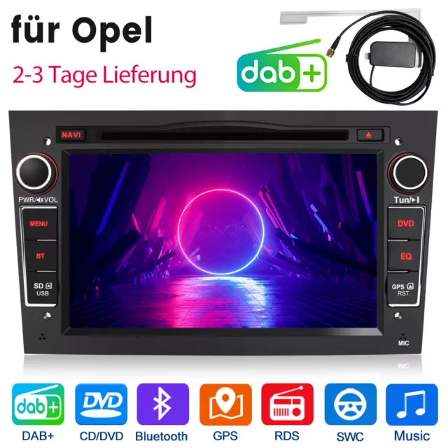 Für Opel Astra Signum Zafira Viraro Combo 7" Autoradio GPS Navi DVD CD DAB FM BT