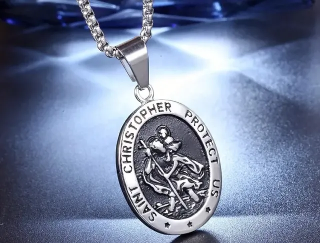 Travels with Saint Christopher and a Discount from Get Back Supply Co. | St  christopher necklace, Saint christopher, Surf necklace