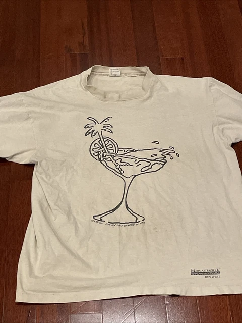 Vintage Jimmy Buffett's Margaritaville Shirt Mens 2XL Shaker of Salt 80s ANVIL Vintage Jimmy Buffett's Margaritaville Shirt Mens 2XL Shaker of Salt 80s ANVIL