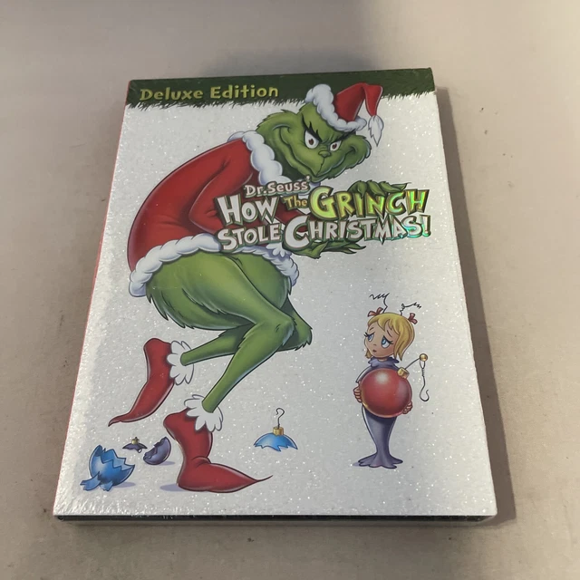 DR. SEUSS' HOW the Grinch Stole Christmas Deluxe Edition DVD w
