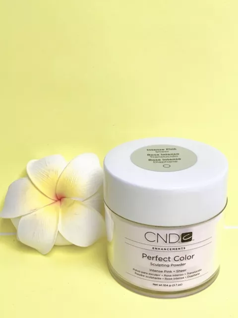 CND Perfect Color Acrylic Powder Intense Pink - Sheer 3.7 oz