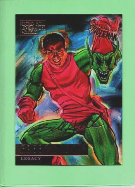 1995 Fleer Ultra Spiderman Gold Foil Signature Series #80 GREEN GOBLIN