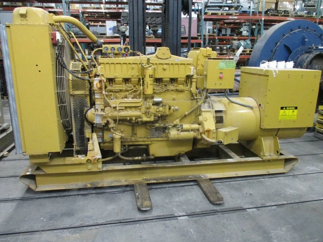 CAT 3406 Diesel Generator 7W8537 320kW 208V 3Ph 1110A 1800RPM Used