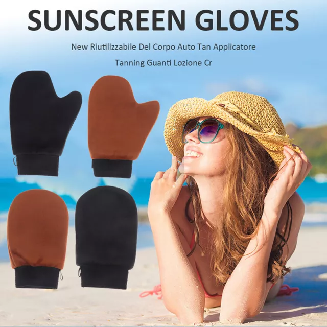 Washable And Reusable Applicator Gloves Self Tanning Mitt for Sunless TannerBoP2 3