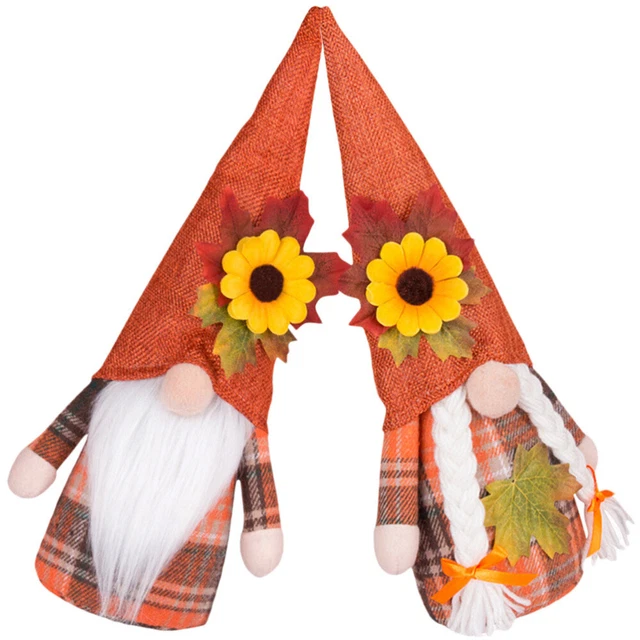 2 pz bambola Rudolf poliestere ornamento nano raccolto bambole decorative