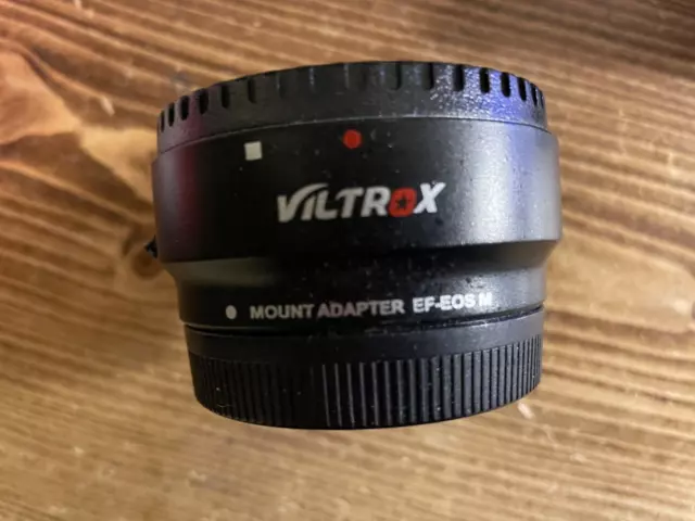 VILTROX Auto Focus Lens Mount Adapter EF-EOS M for Canon EF to M mount Camera