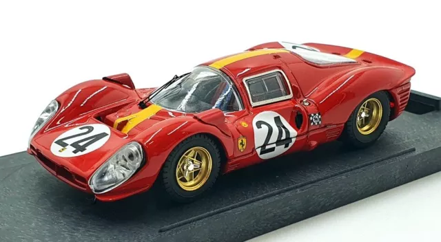 Bang 1/43 Scale Diecast 7118 - Ferrari 330 P4 - #24 Le Mans 1967