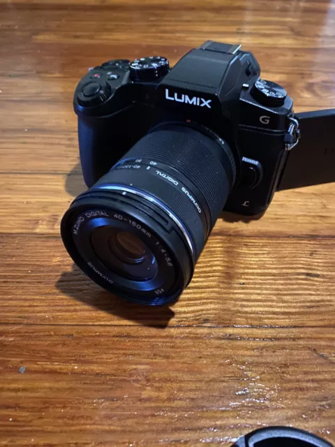 Panasonic LUMIX G85 16.0MP  M43 Cam. (Kit w/ Olympus 40-150mm Lens) Shutter 1150