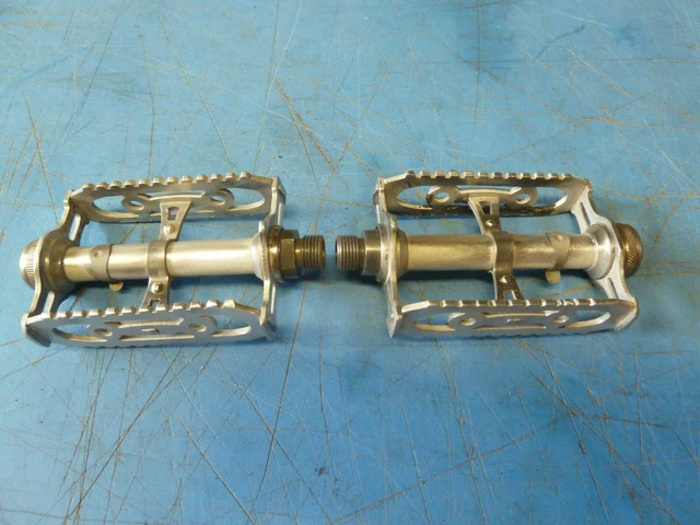 Pédales Plateforme Old School Pour Vélo Vintage - Axe 9/16 Pouce, Noir, Plastique, Marque Union