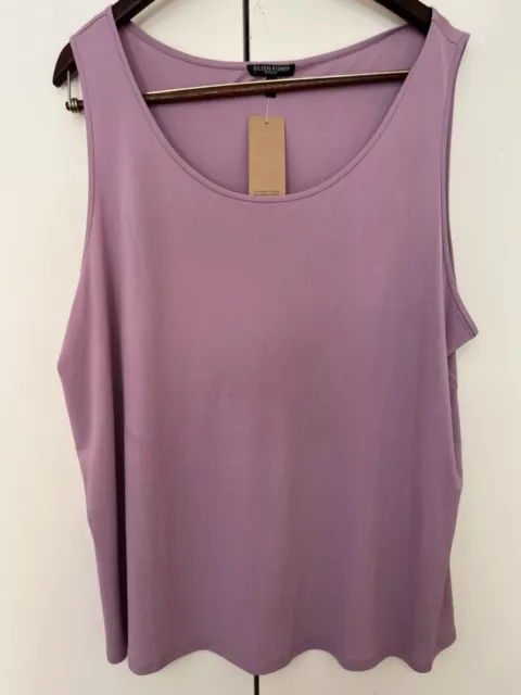 Eileen Fisher light purple Silk Tank size 3x