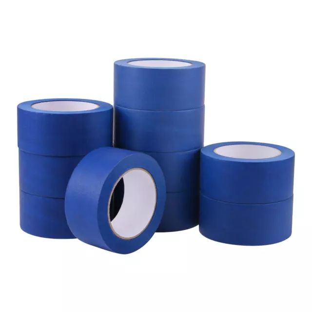 LICHAMP Blue Painters Tape 2 inches Wide, 10 Pack Blue Masking Tape Bulk Multi x