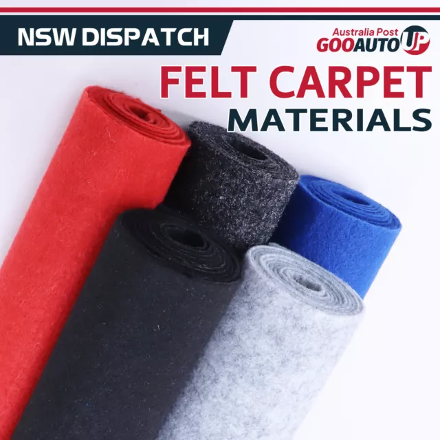 Auto Upholstery Carpet Underfelt Boot Roof Van Lining Boat Floor Rug Cover Renew