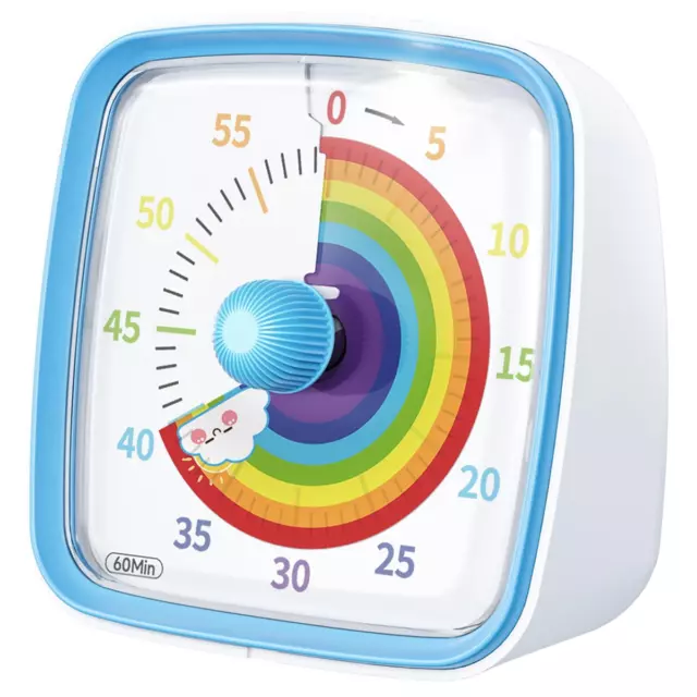 60 Minuten visueller Timer mit Nachtlicht, Countdown-Timer, Pomodoro Timer3273