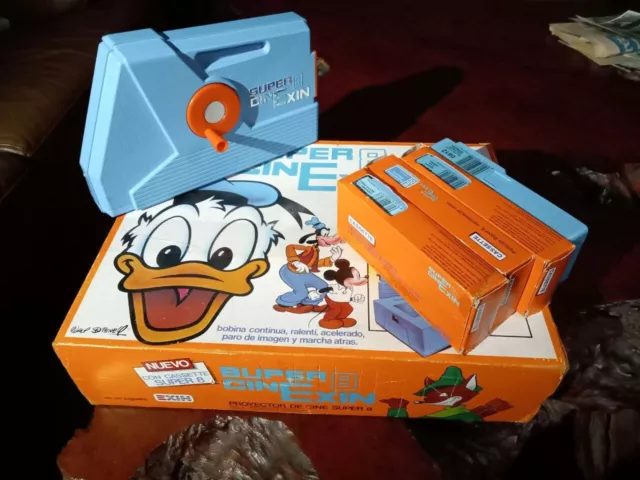 SUPER CINE EXIN 8 Con 4 Peliculas Referencias 0812 0948 0815