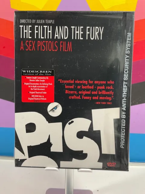 The Filth and the Fury - A Sex Pistols Film [DVD] NEW SEALED Rock Documentary