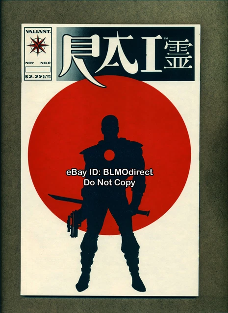 1992 Rai #0 NM 1st Full App Bloodshot Origin First Print Valiant Pre-Unity