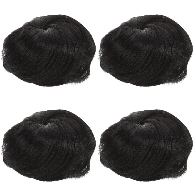 4pcs lustige Hund Cosplay Perücke Welpe Perücken für kleine mittelgroße Hunde