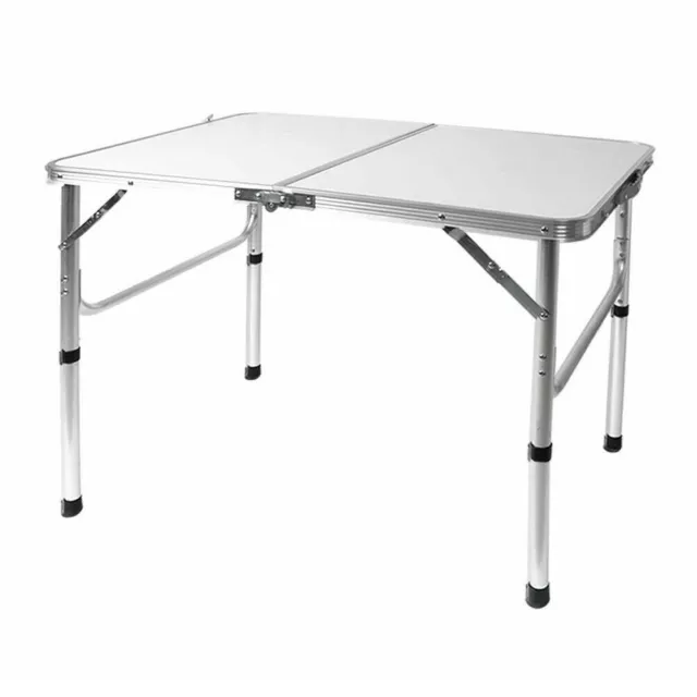 Folding Camping Table Aluminium Portable Picnic Outdoor Foldable Tables BBQ Desk