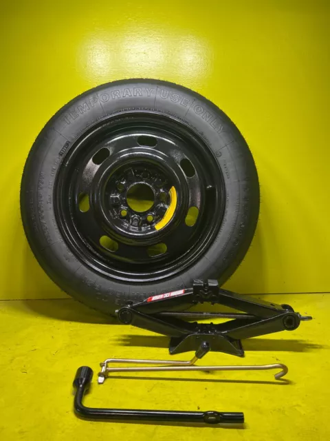 Mini Donut Spare Tire 15" With Jack Kit Fits:1999 2000 2001 2002 Ford Mustang