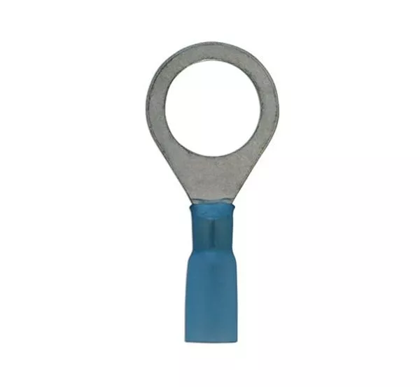 Connect Blue Heatshrink Ring Terminal 12.5mm Pack of 25 - 30208