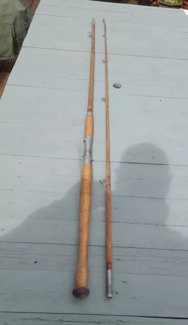 VINTAGE FISHING RODS and Nets Collection. Cane Rod, E.R. Craddock Imperial  Match £25.00 - PicClick UK