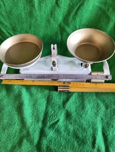 TESTUT JOLUX JOUET Balance Roberval Metal Toy Balance Avec Poids En