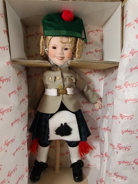 Wee Willie Winkie Scottish Shirley Temple Doll 14" DOLLS OF THE SILVER SCREEN.