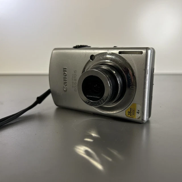 Canon Digital Ixus 870 IS 10MP 4x IS Zoom Digital Camera & Charger | Please Read 3