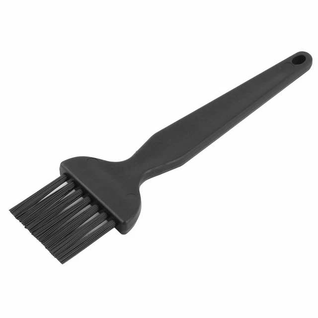 Computer Vents Plastic Flat Handle Anti Static ESD Cleaning Dust Brush Black