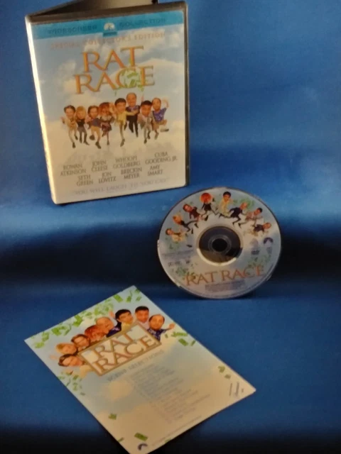 WHOOPI GOLDBERG JOHN CLEESE Rat Race DVD JON LOVITZ CUBA GOODING JR