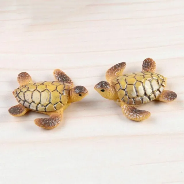 Sea Turtle Miniature Aquarium Decoration Resin Ornaments For The Fish Tank