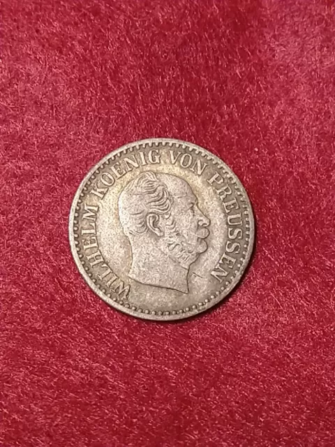 Preußen 1 Silbergroschen 1863 A Silber Münze