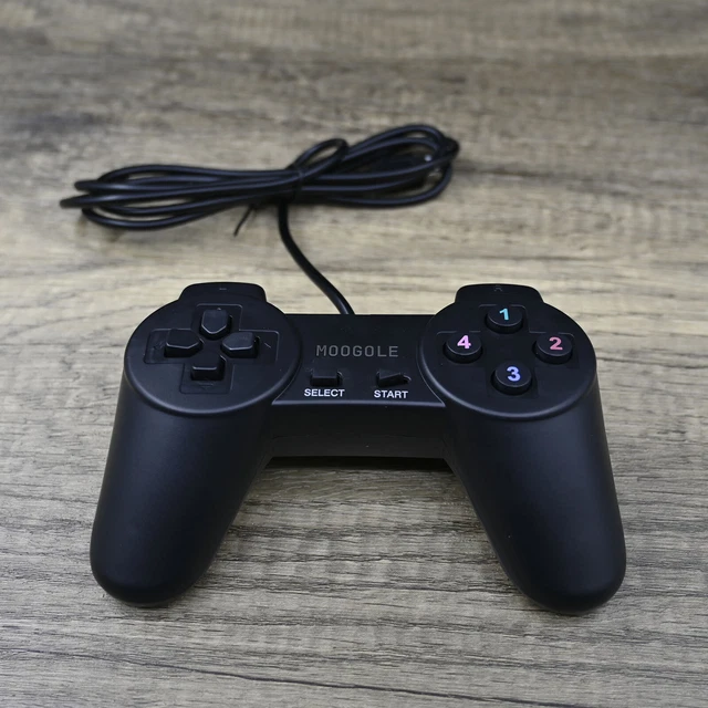 MOOGOLE Wired Game Controller Compatible with PC, PS3