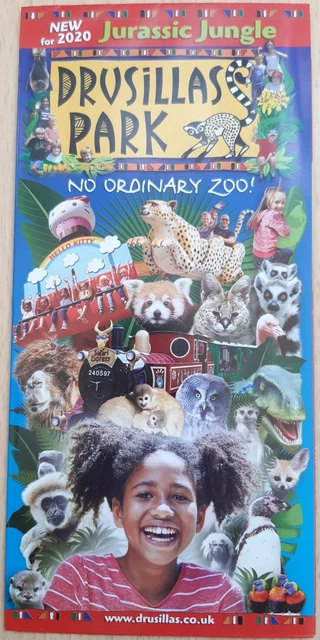 DRUSILLAS PARK 2020 Zoo Theme Park Map Leaflet, East Sussex, Hello Kitty NEW £1.44 - PicClick UK