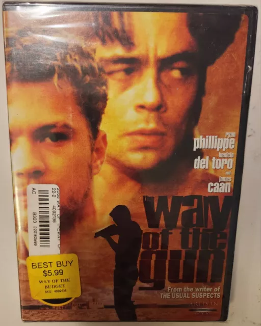 The Way of the Gun (DVD, 2001) Ryan Phillippe Benicio Del Toro James Caan NEW