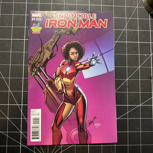 Invincible Iron Man #1 Campbell Midtown Variant 2017 Riri Williams NM 9.4