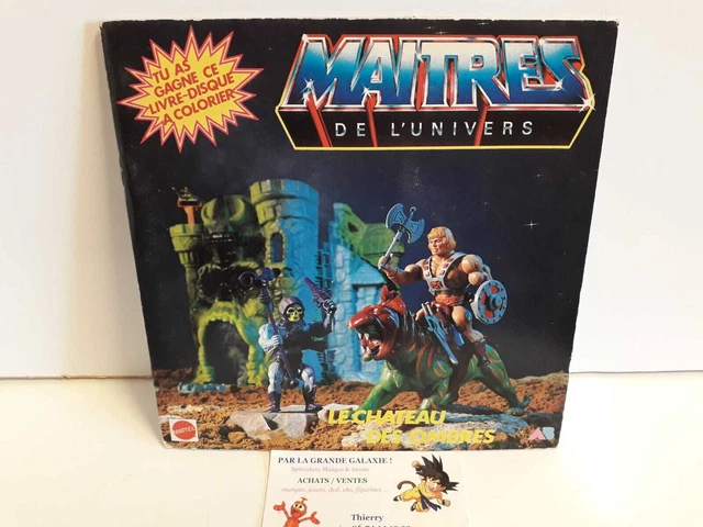 Masters Of The Universe – Livre-disque 45T AB Productions – Le Château Des Ombres – Vintage