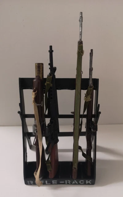 VINTAGE ACTION MAN Rifle Rack 1969 By Palitoy £24.00 - PicClick UK