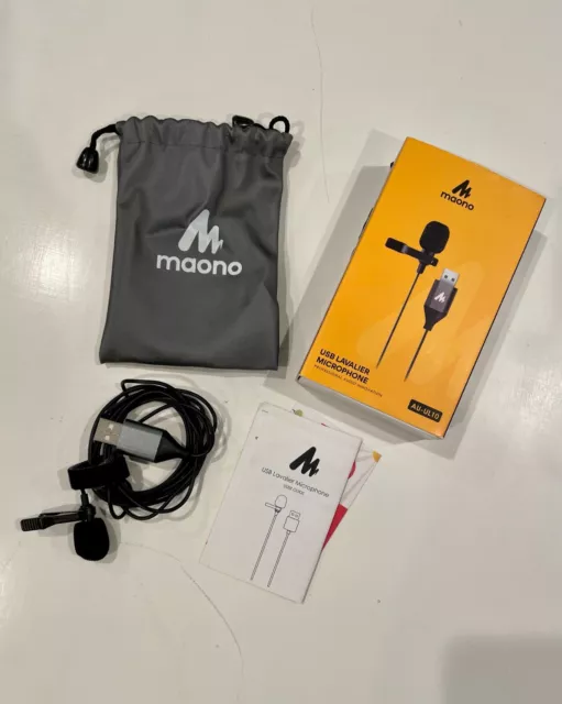 Maono USB Lavalier Microphone