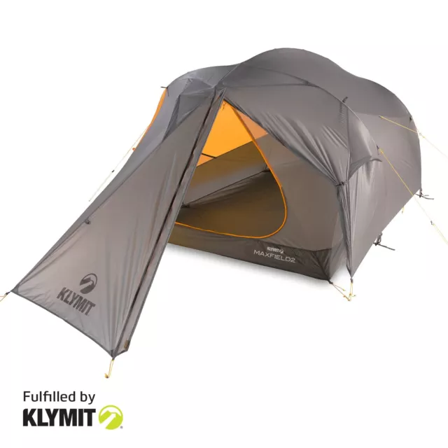 Klymit Maxfield 2-Person Backpacking Camping Tent - Brand New