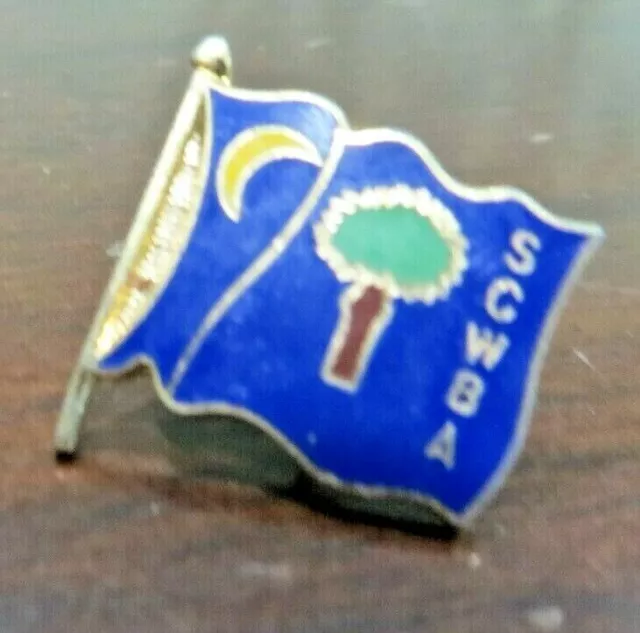 S.c.w.b.a. South Carolina Women's Bowling Association Souvenir Tournament Pin